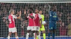 ZOSTRIH: Arsenal si vychutnal návrat do Ligy majstrov. Pozrite si, ako kanonieri rozstrieľali PSV