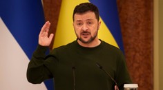 Zelenskyj odsúdil najnovšie ruské útoky. Napadli vraj infraštruktúru, cez ktorú prúdi plyn z Ukrajiny do EÚ