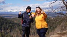 Jano Tribula pozval na tohto týždňové potulky horami Viki Potášovú, ktorá riadi charitatívny unikát v Prešove