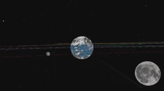 Medzi Zemou a Mesiacom preletel asteroid