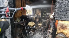 V Marcelovej pri Komárne vybuchol stánok s rýchlym občerstvením, dve osoby sú zranené