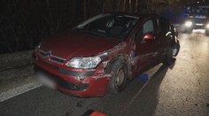 Na Soroške havarovalo auto, na mieste našli opitého spolujazdca a vodič sa vyparil