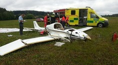 Na juhu Čiech havarovalo malé lietadlo. Zahynuli dvaja muži