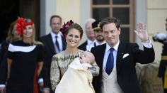 Vo Švédsku pokrstili syna princeznej Madeleine a jej manžela Chrisa
