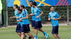Buffon, Candreva, De Rossi chýbali na talianskom tréningu