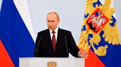 Putin vyhlásil štyri oblasti Ukrajiny za súčasť Ruska. Chce ich brániť  „všetkými dostupnými prostriedkami“