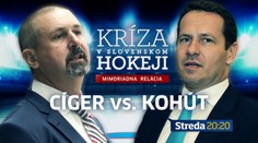 Markíza odvysiela mimoriadnu debatu Cíger vs. Kohút