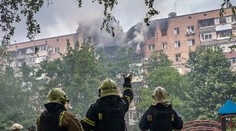 Najväčší vzdušný útok od začiatku vojny. Rusko zasypalo Ukrajinu stovkami dronov