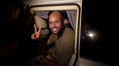 Kaddáfího syn je údajne na slobode