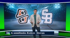 4. semifinále: Košice - Slovan