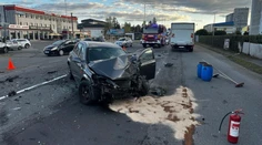 Hromadná zrážka v Michalovciach. Polícia hlási rozsiahle kolóny