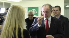 Kiska podporil poškodenú firmu, ochutnal aj cícerovú nátierku