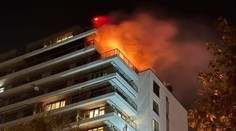 VIDEO: Smrtiaci požiar vo vysokej bytovke v bratislavskom Ružinove. Zomrela jedna žena