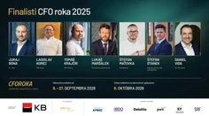 Máme profily finalistov ocenenia CFO roka 2025