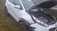 Nehoda na diaľnici D1. Vysoký policajný funkcionár jazdil so zapnutým výstražným zariadením