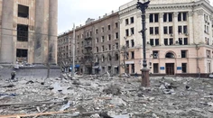 OBRAZOM: Najzasiahnutejšie mesto Ukrajiny: V Charkove sú poškodené budovy aj cesty, hlásia desiatky mŕtvych a stovky zranených