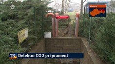 Detektor CO 2 pri prameni