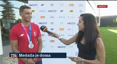 Grigar už priviezol medailu na Slovensko, hneď sme ho vyspovedali v živom vstupe