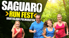 Príďte si zabehať na Saguaro Run Fest – Bratislava polmaratón a vezmite aj rodinu!
