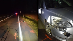 Tragická dopravná nehoda pri Lučenci. O život prišiel 30-ročný chodec, jeho totožnosť je neznáma