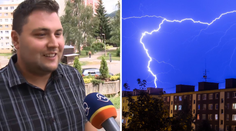 Lovec bleskov tieto noci takmer nespí. Za búrkou cestuje desiatky kilometrov