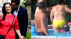 Unikli šteklivé snímky Gregorovej s jej o 32 rokov mladším priateľom