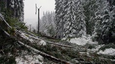Na západnom Slovensku je bez elektriny 7000 zákazníkov