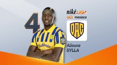 VIDEO: Sklepnutie hlavičkou a bomba zo šestnástky, brankár sa ani nepohol. Kandidáta na Gól mesiaca má aj DAC