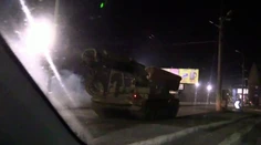 VIDEO: Svedok nakrútil kolóny vojenských vozidiel aj tanky na okraji Donecka