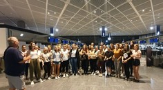 Časť trnavských gymnazistov, ktorí pre tajfún uviazli v Tokiu, už je doma