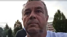 VIDEO: Jozefovi Pročkovi hodili do hlavy vajíčka. Tvrdí, že ďalší muž ho udrel päsťou