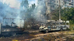 Rusi použili kĺzavé bomby. V Záporoží utrpelo zranenia 25 ľudí vrátane detí