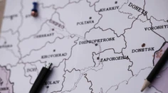 Britské ministerstvo obrany zverejnilo mapu, ktorá ukazuje, ako by mohla prebiehať ruská invázia na Ukrajinu
