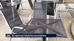 Za sporný blok hrozí pokuta
