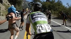 VIDEO: To by nebol Sagan! V strmom kopci medzi keksíkmi predviedol svoj obľúbený trik