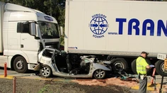 Kamióny zlisovali auto na českej diaľnici