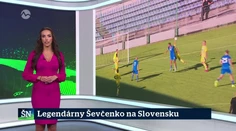 Legendárny Ševčenko na Slovensku