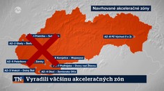 Vyradili väčšinu akceleračných zón