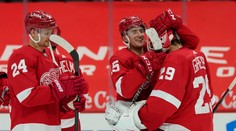 VIDEO: Pánik zažil víťaznú premiéru v drese Detroitu, Vrána okorenil debut gólom