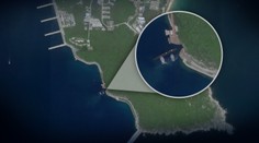 Satelit zachytil vzácny moment: Čínska jadrová ponorka sa na zábere vynára z podzemnej základne