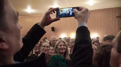 Zuzana Čaputová si vo Frankfurte nad Mohanom prevzala Cenu slobody. Stretla sa aj s krajanmi