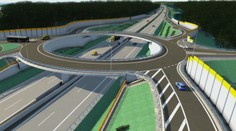Diaľničná križovatka ako z budúcnosti: Na západe Slovenska vyrastie „kruháč v oblakoch“