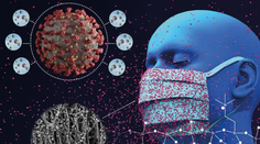 Vedci vytvorili špeciálny materiál na respirátory. Vírus v ňom uviazne ako mucha v pavučine