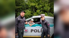 Z policajnej kontroly zážitok na celý život. Malý Damiánko dostal darček, na ktorý nezabudne