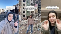 Mladé ženy cez sociálne siete ukazujú krutú realitu na Ukrajine. Ich videá sa stali virálnymi