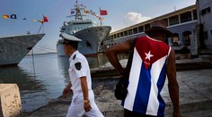 Na Kubu priplávali tri čínske vojenské lode