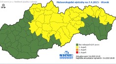 SHMÚ varuje. Kde vás môže zastihnúť silný vietor a záveje?