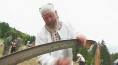 Takto sa kosilo kedysi. Na Kysuciach ukázali, že poctivé remeslo má stále svoje miesto
