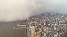 Časozberné videá: Fantastické zábery snehovej búrky nad New Yorkom