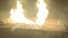 VIDEO: Stanicu v Sudži, cez ktorú pred odstavením tranzitu prúdil na Slovensko plyn, zničila explózia